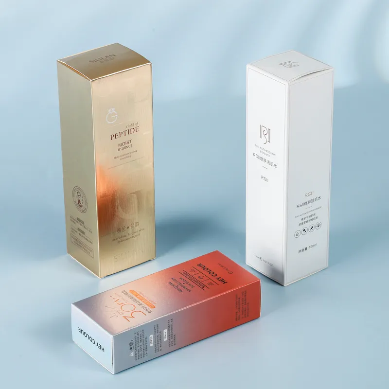 Картонные коробки с алюминиевой серебряной ламинацией (2)