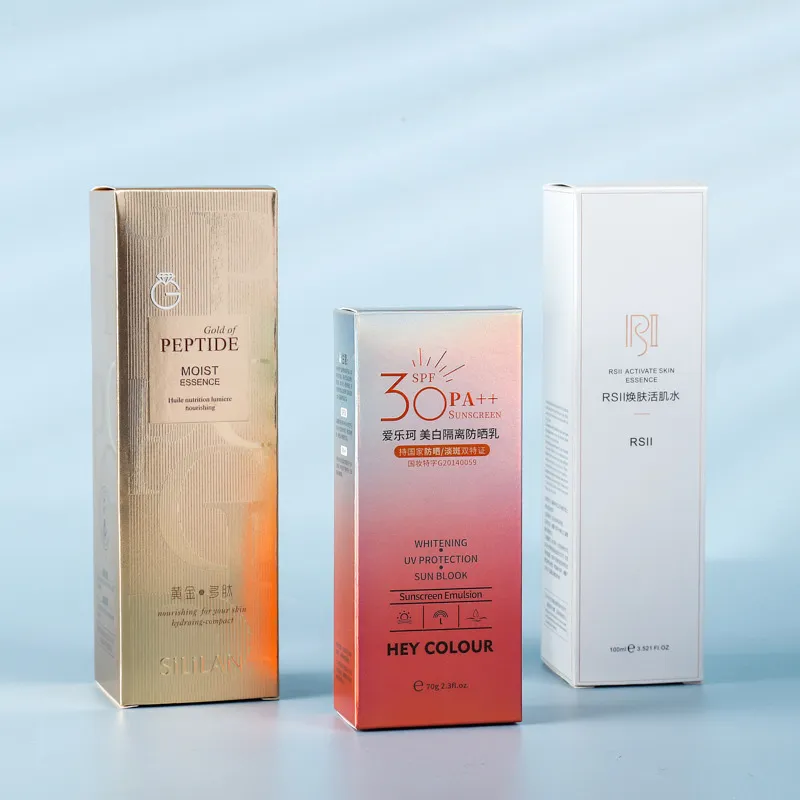 Картонные коробки с алюминиевой серебряной ламинацией (3)